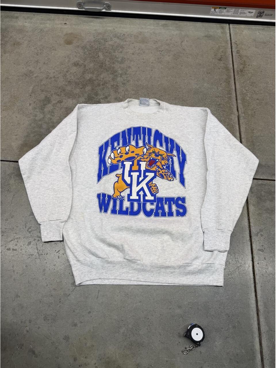 Vintage University Of Kentucky Wildcats Collegiate Made In Usa Crewneck